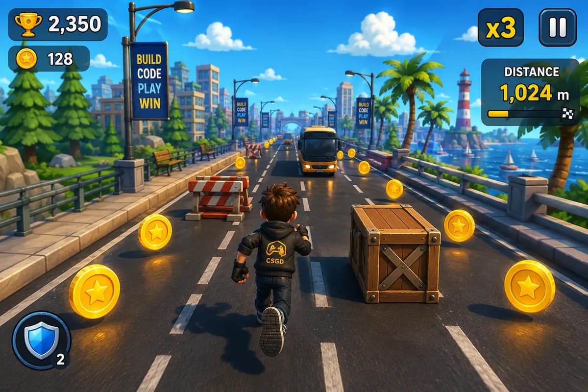 3D Runner Prototype preview