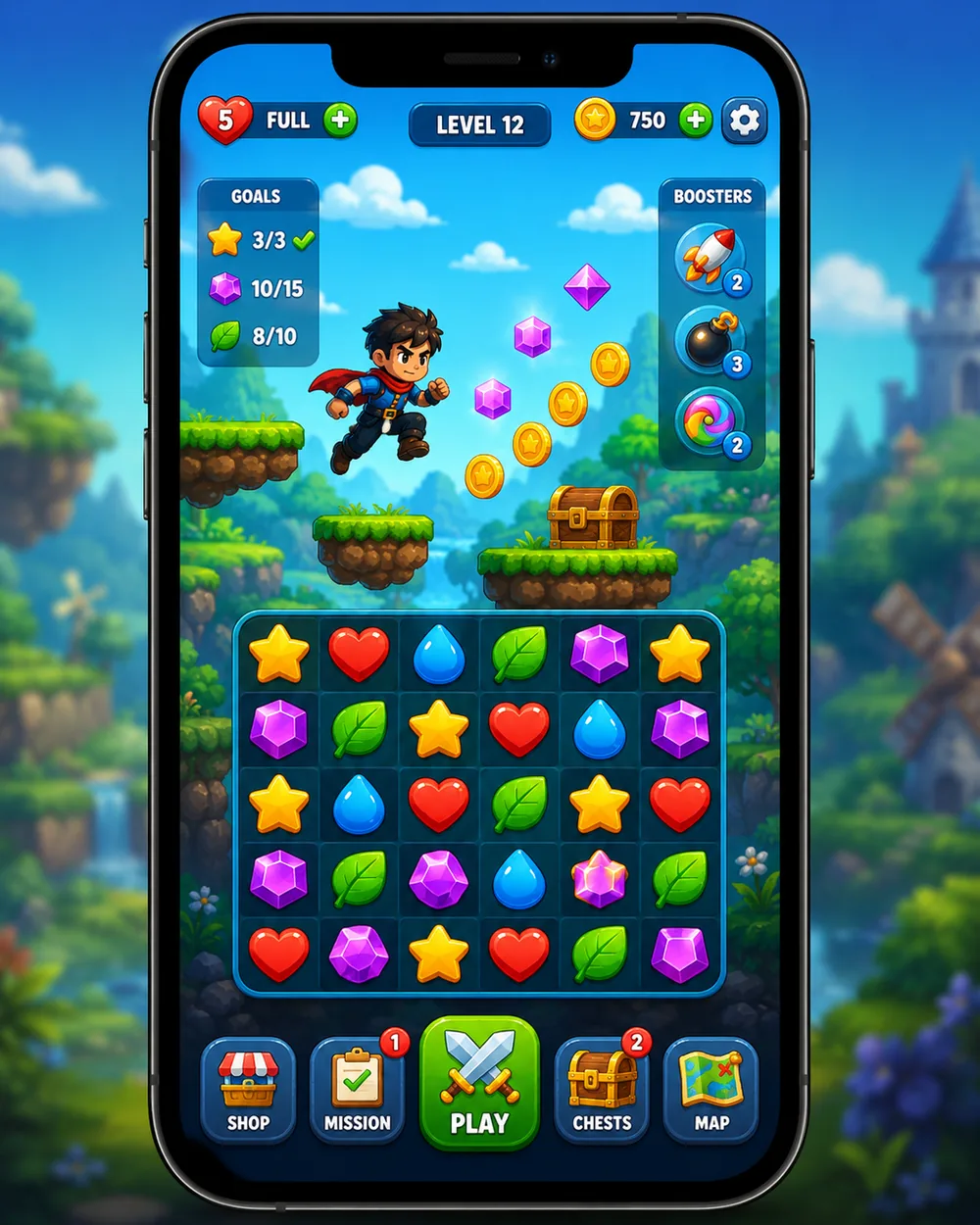 Mobile Game Prototype preview