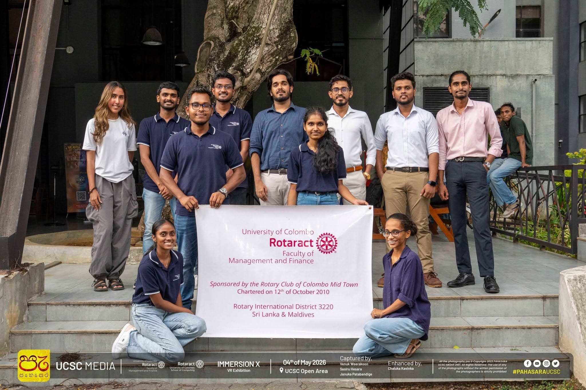 CSGD and event team members at the University of Colombo